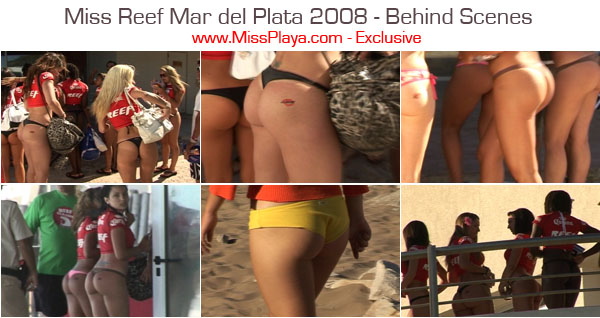 Miss Reef Mar del Plata 2008 Video - Behind Scenes Voyeur