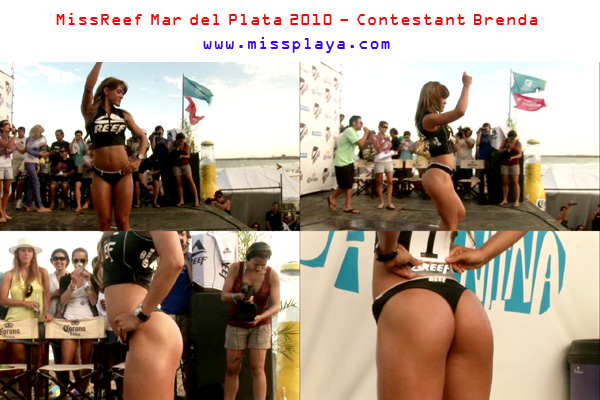 Miss Reef Mar del Plata 2010 Santa Fe Rosario Triferto Bikini Contest Brenda Baranoski Baranosky Video